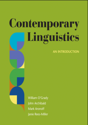 contemporary linguistics