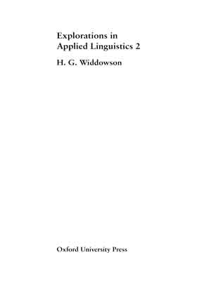 150225b20 Explorations in Applied linguistics